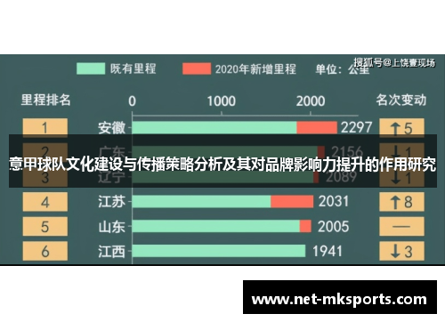 意甲球队文化建设与传播策略分析及其对品牌影响力提升的作用研究